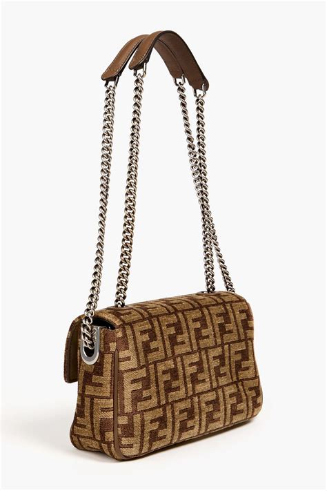 fendi baguette abruzzo|Fendi chenille bag.